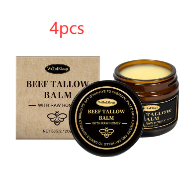 Beef Tallow Balm With Raw Honey